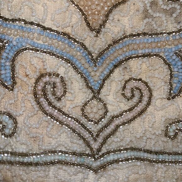 VINTAGE 40’s BEADED BELT BAG From Belgium - Picture 3 of 10